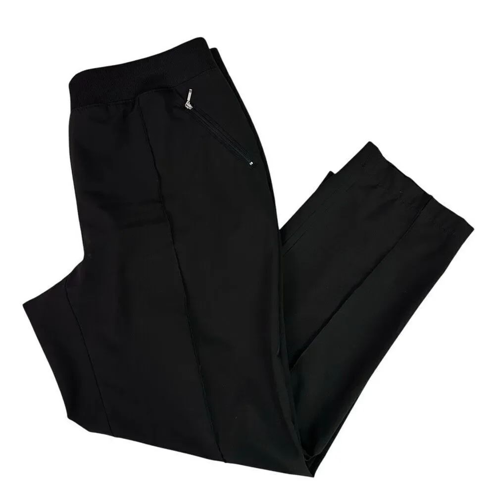 Chico's Energy Black size 12 Front Seam